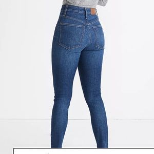 MADEWELL Curvy High-Rise Skinny Jeans